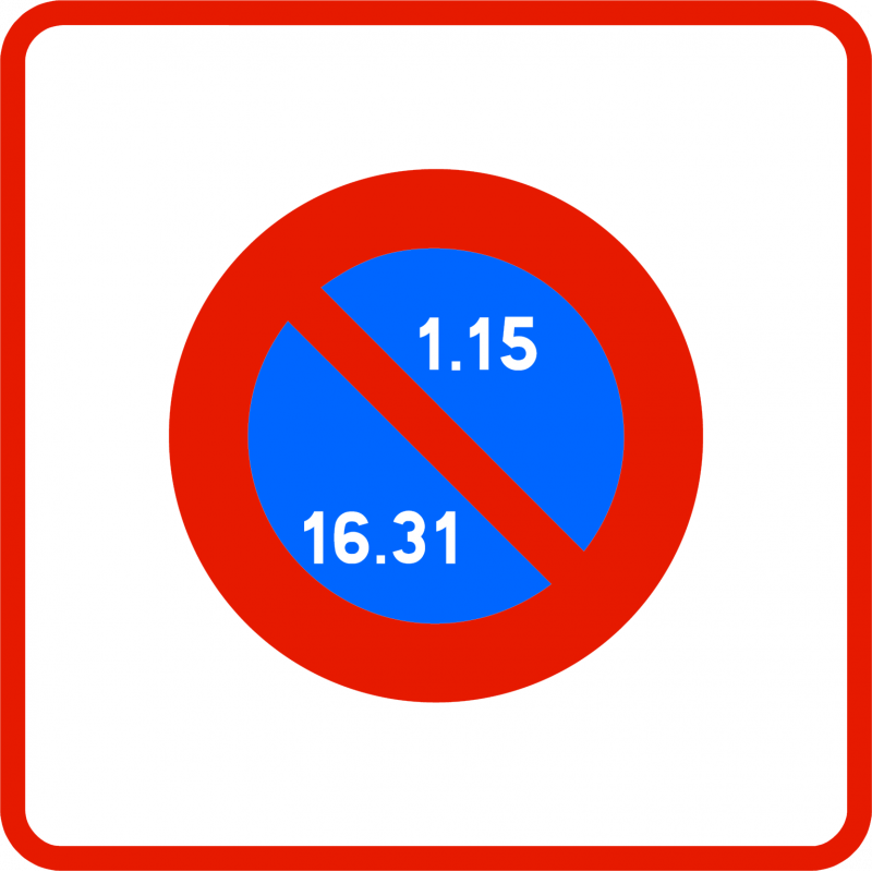 Panneau stationnement entrée d'unee zone à stationnement payant B6B2
