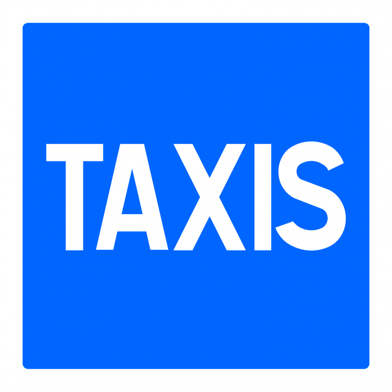 Panneau indication station de taxis C5
