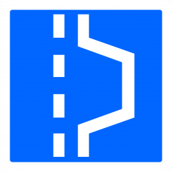 Panneau indication emplacement d'arrêt d'urgence C8