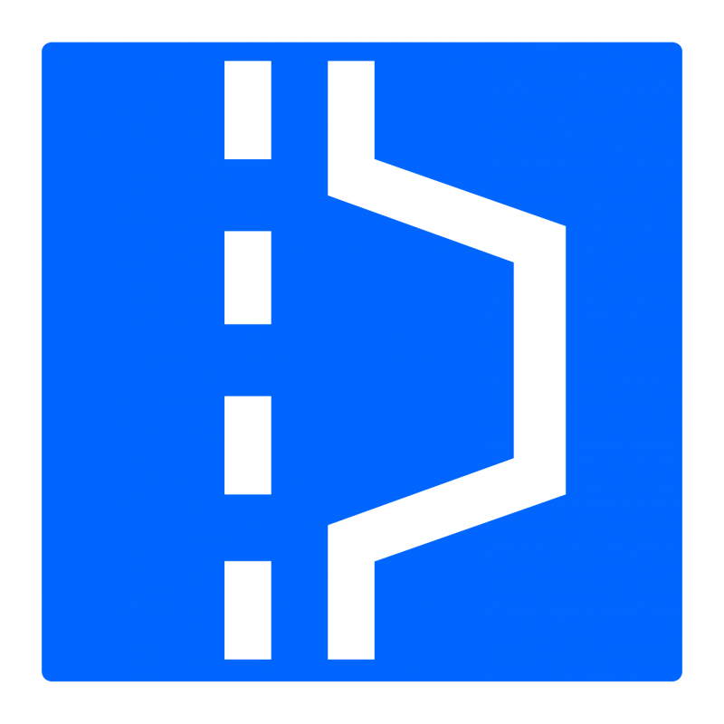 Panneau indication emplacement d'arrêt d'urgence C8