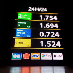 Panneau d'affichage LED programmable extérieur l Station Service l WP Signalisation