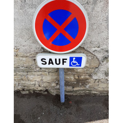 Panneau de stationnement B6D - Arrêt et stationnement interdits l WP Signalisation