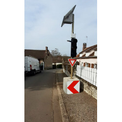 Panneau de priorité AB3A - Cédez le passage à l'intersection l WPS