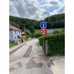 Panneau Impasse C13a cul de sac I Panneau de signalisation C13a WP Signalisation