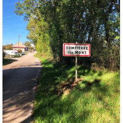 Panneau de localisation d'entrée agglomération EB10-2 | Entree de ville ou / et village | Panneau en campagne