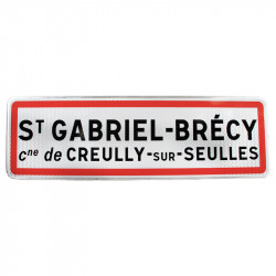 Panneau EB10 I Panneau de signalisation d'entrée d'agglomération I WP Signalisation