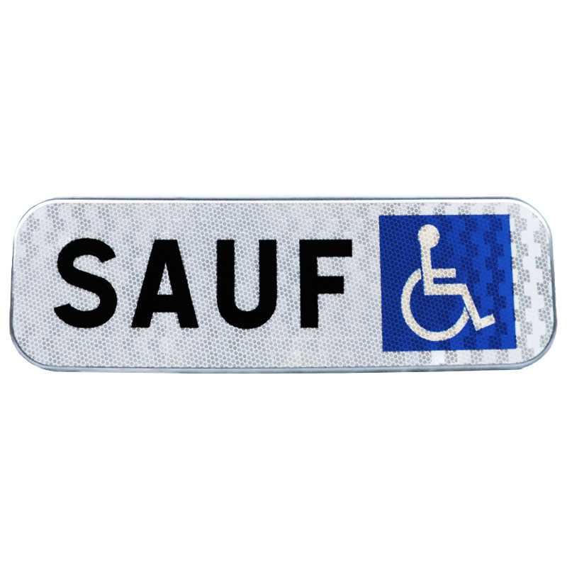 Panonceau M6h - Panonceau sauf PMR I WP Signalisation |Sauf personne à handicap