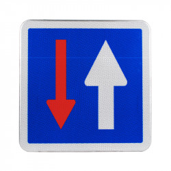 Panneau de signalisation C18 - Face avant I WP Signalisation