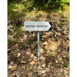 Panneau directionnel de position lieux-dits D29b1 | Panneau de ville et village |WPSignalisation