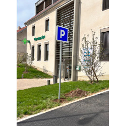 Panneau indication parking C1A | Signalisation pour parking made in France l WP Signalisation