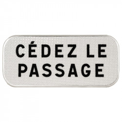 Panonceau M9C - Cédez le passage I WP Signalisation