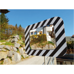 Miroir routier en acier inoxydable l WP Signalisation