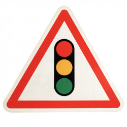 Panneau A17 - Panneau feu tricolore I WP Signalisation