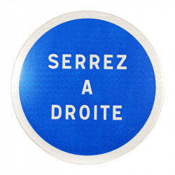 Face avant du panneau B29 I WP Signalisation