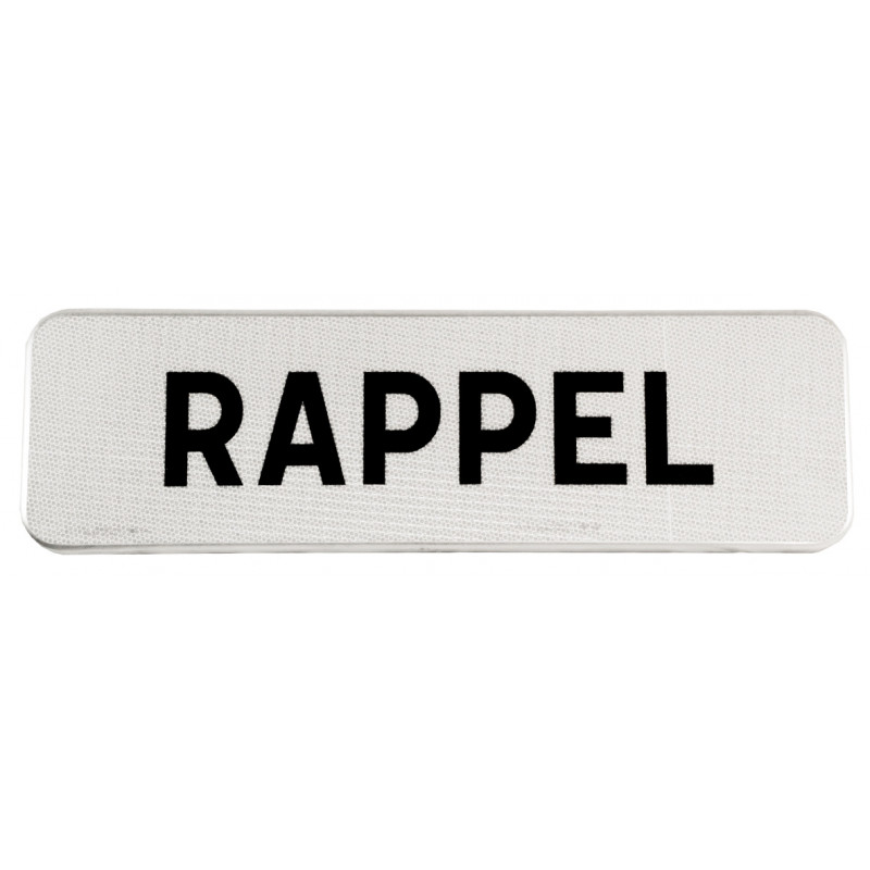 Panonceau M9z | Panonceau RAPPEL | Texte personnalisable