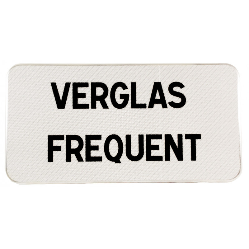 Panonceau Indications diverses par inscriptions M9z2a VERGLAS FREQUENT