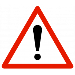 Panneau de danger autres dangers A14 | WPSignalisation