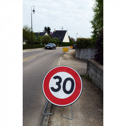 Panneau de signalisation BK14 30km/h en ville I WP Signalisation