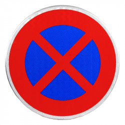 Panneau prescription temporaire BK6d | Travaux et chantiers | WPSignalisation