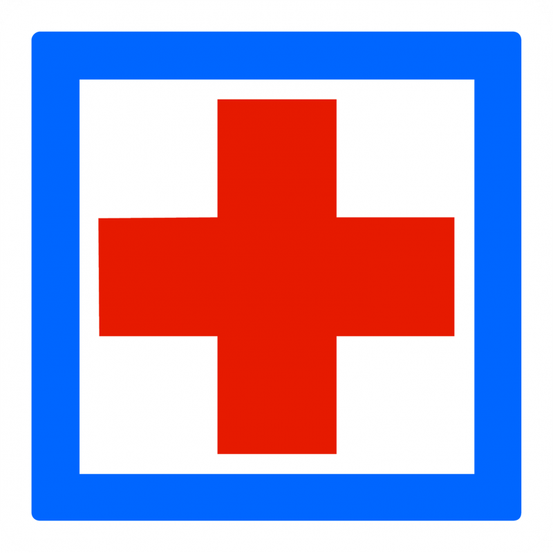 Panneau services poste de secours CE1