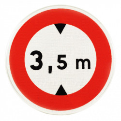 Panneau prescription temporaire BK12 | Chantiers et travaux WPSignalisation