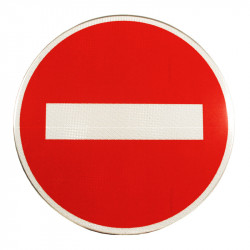 Panneau prescription temporaire BK1 | Travaux et chantiers | WP Signalisation