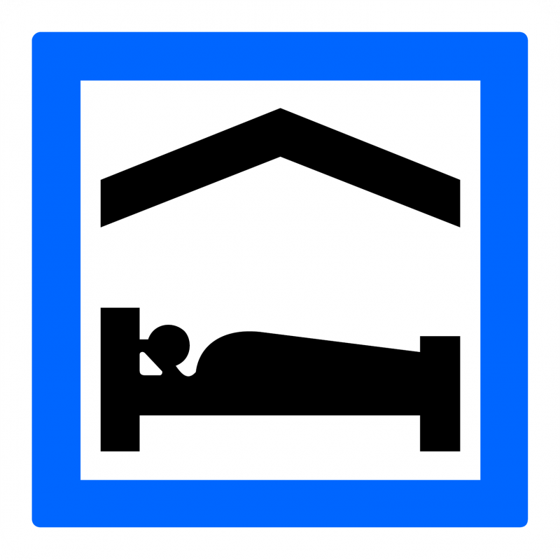 Panneau services chambre d'hôtes ou gîte CE5B