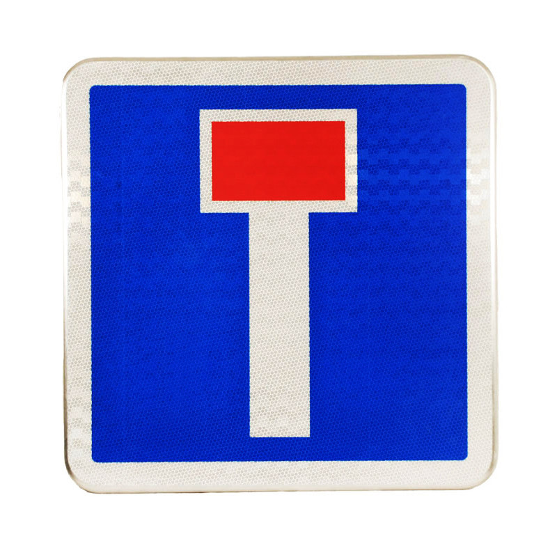 Face du panneau Impasse C13a I Panneau de signalisation C13a WP Signalisation