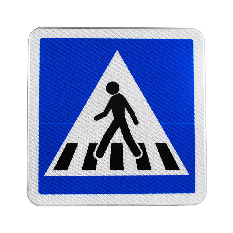 Panneau C20a Face avant - Passage pour piétons I WP Signalisation