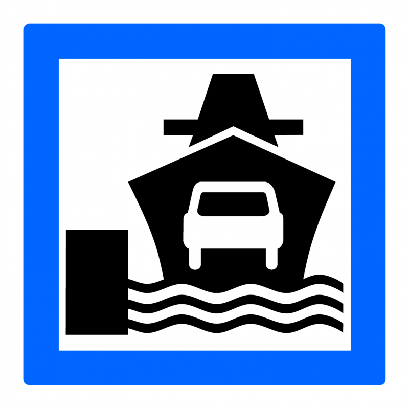 Panneau services embarcadère CE10