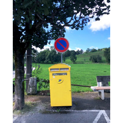 Panneau stationnement entrée d'une zone à stationnement interdit B6A1 | Photo du panneau B6A1