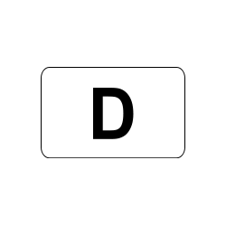 Panonceau catégorie d'un tunnel M11c1