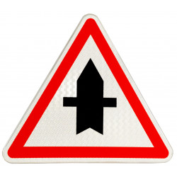 Panneau intersection de voie AB2 | Priorité ponctuelle