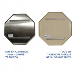 Différents dos du panneau stop I Panneau AB4 I WP Signalisation