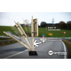Balise J5 autorelevable | Step by step automatisation | WPSignalisation