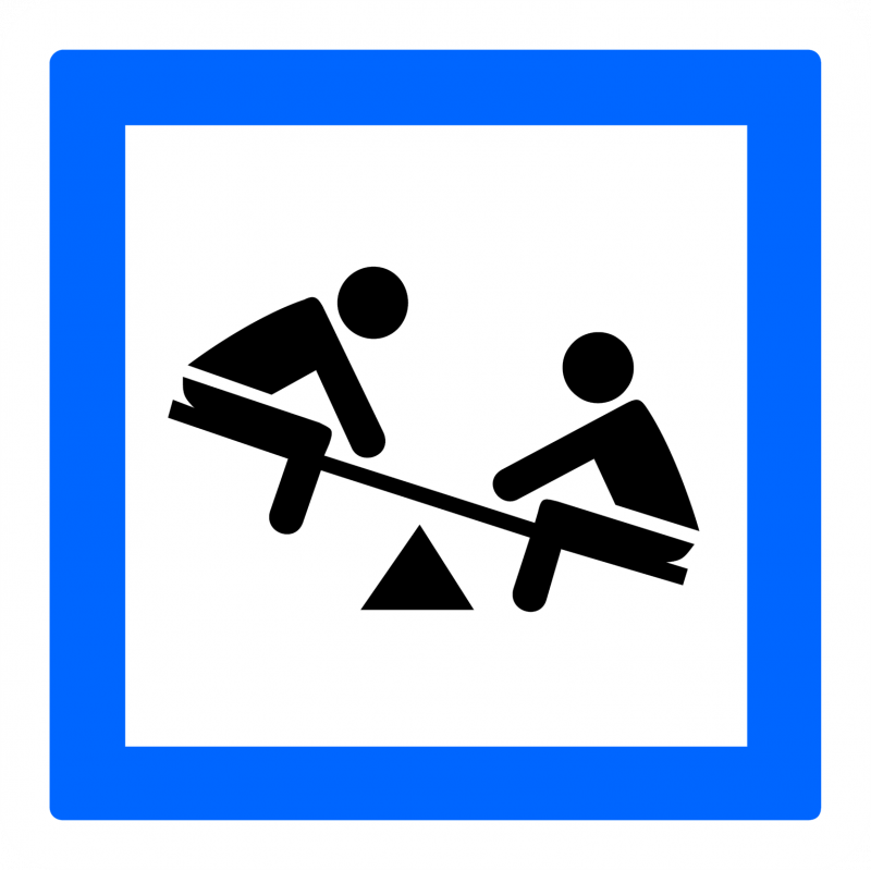 Panneau services jeux denfants CE23