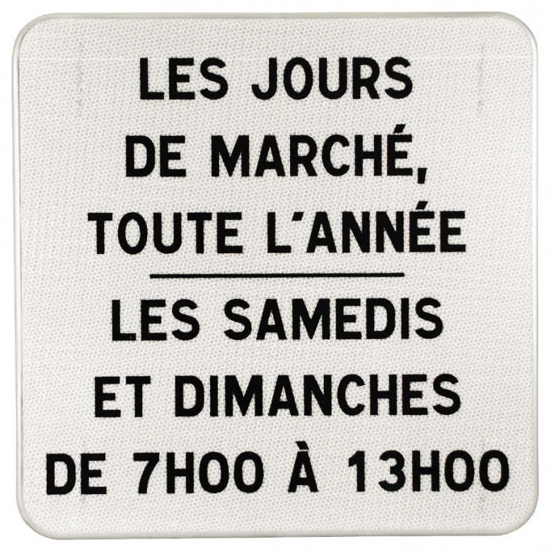 Panonceau précisions d'interdiction M6f2