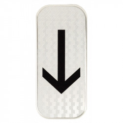 Panonceau prescriptions stationnement et arrêt M8b | Fleche du bas en signalisation | WPSignalisation