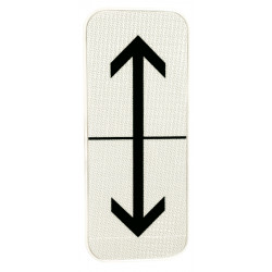 Panonceau prescriptions stationnement et arrêt M8c