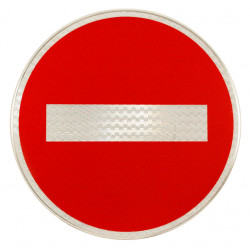 Face avant du panneau sens interdit - Panneau B1 I WP Signalisation