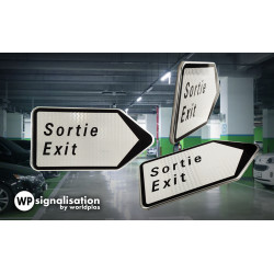 Panneau directionnel - Panneau D21 personnalisé | WP Signalisation