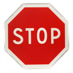 Panneau AB3A I Panneau cédez le passage à l'intersection I Panneau STOP | WP Signalisation