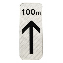 Panonceau prescriptions stationnement et arrêt M8abis | Distance personnalisable | WPSignalisation