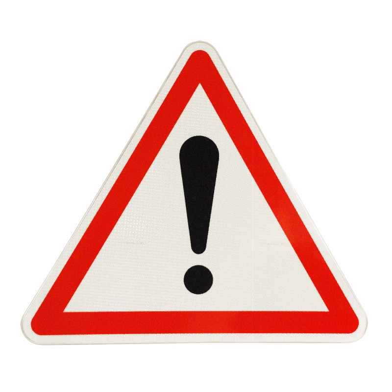 Panneau de danger autres dangers A14 | Panneau A14 | WPSignalisation