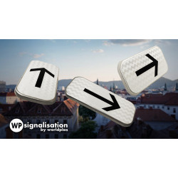 Panonceau prescriptions stationnement et arrêt M8d à droite | Panonceau directionnel