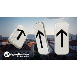 Panonceau prescriptions stationnement et arrêt M8a | Fleche du haut , panneau en rotation | WPSignalisation