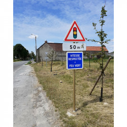 Panonceau de distance M1 I 50 mètres de distance | WP Signalisation