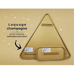 Laquage champagne de panneau | Type RAL panneau routier sur devis | WP Signalisation