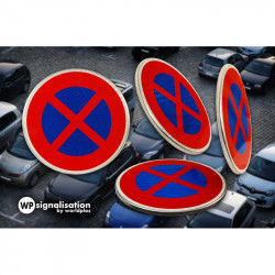 Panneau prescription temporaire BK6d | Travaux et chantiers | 360 degrés du produit | WPSignalisation