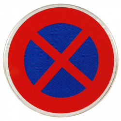 Panneau prescription temporaire BK6d | Stationnement pour travaux et chantiers | WPSignalisation